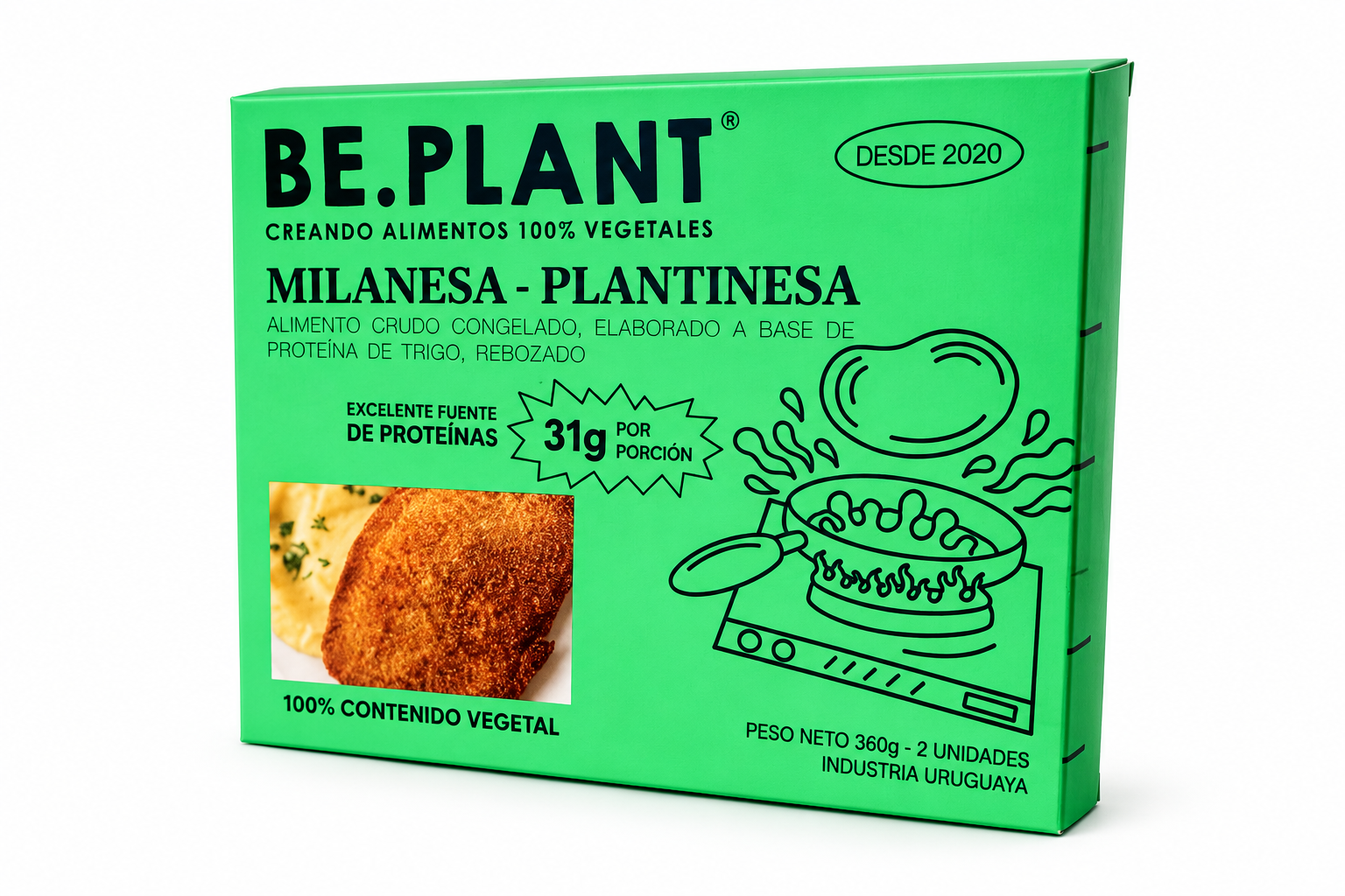 Milanesa - Plantinesa Be.Plant