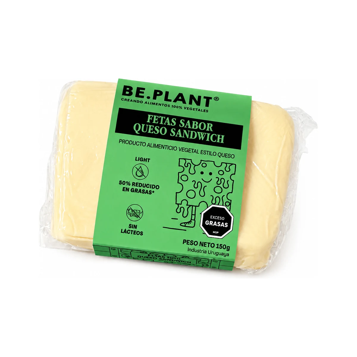 Plantirella Fetas 150g sabor queso