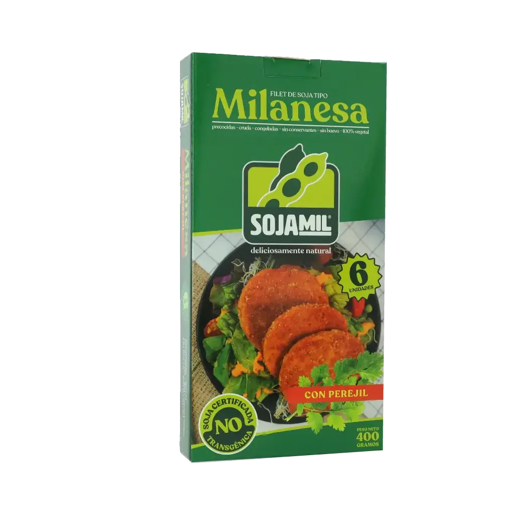 Milanesa de Perejil 6u - SojaMil 