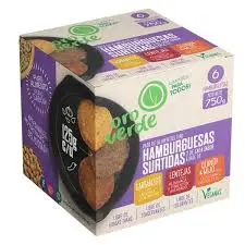 Pack Burgers Surtidas Violetas - Oro Verde