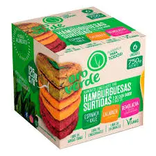 Pack Burgers Surtidas Verdes- Oro Verde